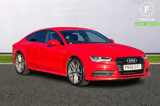 A 2016 AUDI A7 3.0 TDI Quattro Black Edition 5dr S Tronic [Power tailgate, Audi parking system plus, DAB, AUX]