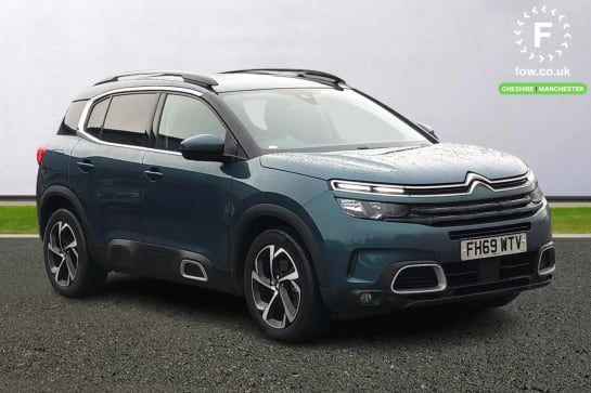 A 2020 CITROEN C5 AIRCROSS 1.5 BlueHDi 130 Flair 5dr EAT8 [ 18 inch 'Swirl' two tone diamond cut alloy wheels , Bluetooth telephone facility , Reversing camera displayed on the