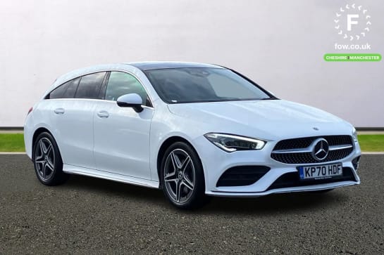 A 2020 MERCEDES-BENZ CLA CLASS CLA 220d AMG Line Premium Plus 5dr Tip Auto [Wireless charging, Electric panoramic sliding sunroof]