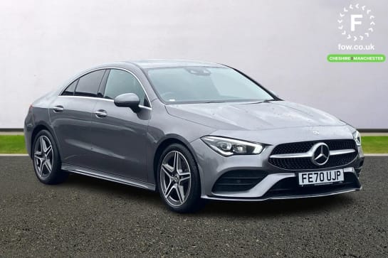 A 2020 MERCEDES-BENZ CLA CLASS CLA 180 AMG Line Premium 4dr Tip Auto [ Active lane keeping assist , Bluetooth connection , Parking package , Mirror pack , Seat comfort pack ]