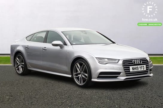 A 2019 AUDI A7 3.0 TDI Quattro 272 S Line 5dr S Tronic [Matrix beam LED headlights, AUX, DAB]