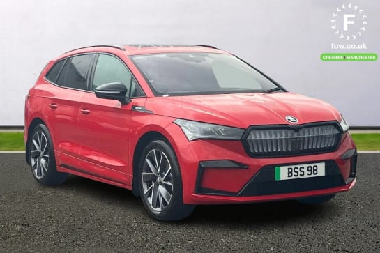 A 2023 SKODA ENYAQ 195kW 80x Sportline 82kWh 4x4 5dr Auto [ Parking pack , Bluetooth system , Virtual cockpit , Wi-Fi hotspot , Rear parking sensor ]