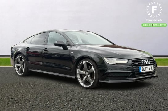 A 2017 AUDI A7 3.0 BiTDI Quattro 320 Black Edition 5dr Tip Auto [Black styling package, Power tailgate, Sun roof]