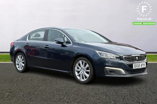 A 2015 PEUGEOT 508 2.0 BlueHDi 150 GT Line 4dr [Cruise control + speed limiter, 18"Alloys, Rear camera]