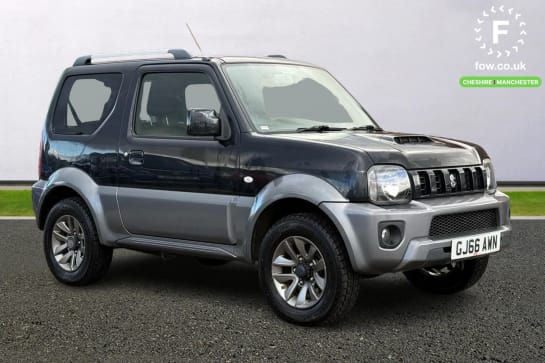 A 2017 SUZUKI JIMNY 1.3 VVT SZ4 3dr Auto [ 15" Alloy wheels , Privacy glass , 4wd "on" indicator , Heated electric door mirrors ]