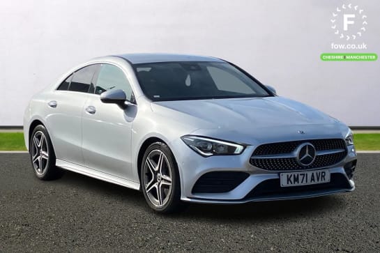 A 2021 MERCEDES-BENZ CLA CLASS CLA 200 AMG Line Premium 4dr Tip Auto [ 18" 5 twin spoke design alloy wheels painted in titanium grey with high sheen finish , Mirror pack , Parking p