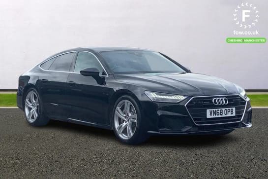 A 2018 AUDI A7 55 TFSI Quattro S Line 5dr S Tronic [ Tour Pack , Privacy glass , Extended LED Interior Lighting Pack - multi-coloured , Rear view camera ]