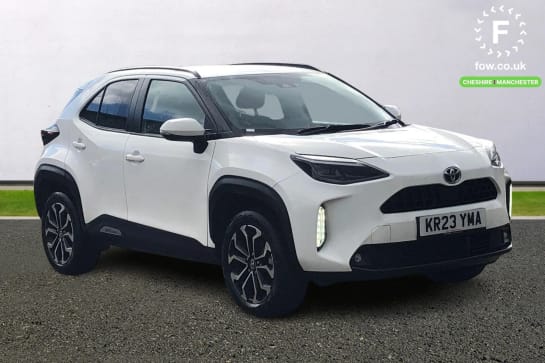 A 2023 TOYOTA YARIS CROSS 1.5 Hybrid Design 5dr CVT [LED daytime running lights guide, Full range intelligent adaptive cruise control]