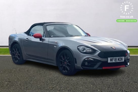 A 2018 ABARTH 124 SPIDER 1.4 T MultiAir 2dr [ Cruise control + speed limiter , 17" Corsa alloy wheels , Heated front seats ]