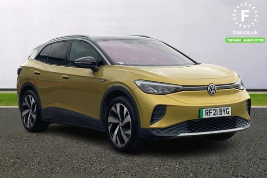 A 2021 VOLKSWAGEN ID.4 150kW 1ST Edition Pro Performance 77kWh 5dr Auto [Navigation, Parking Sensors, Climate Control, Half Leather Trim]