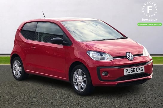 A 2016 VOLKSWAGEN UP 1.0 High Up 3dr [ Winter pack , Composition colour media system Radio/CD/MP3 + Bluetooth , Easy entry slide seats (access to rear seats) ]