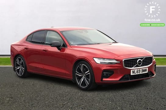 A 2019 VOLVO S60 2.0 T5 R DESIGN Edition 4dr Auto [ Rear park assist camera , Front park assist , Bluetooth handsfree system , Intellisafe pro pack ]