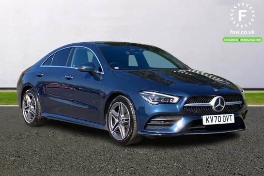 A 2020 MERCEDES-BENZ CLA CLASS CLA 220d AMG Line Premium Plus 4dr Tip Auto [ Bluetooth connection , Wireless charging , Pre-installation of private car share , Seat comfort pack ]