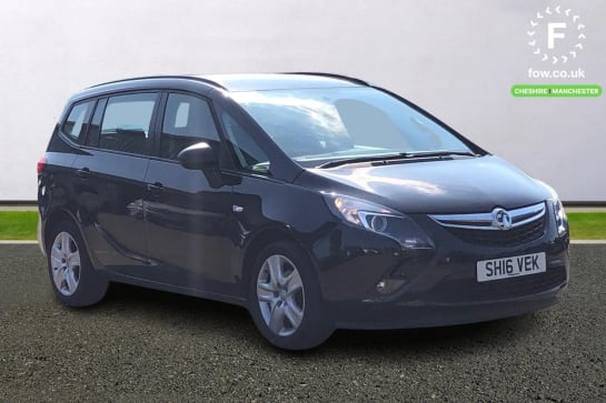 A 2016 VAUXHALL ZAFIRA 1.4T Exclusiv 5dr [ Parking distance sensors front and rear , Cornering brake control (CBC) , Emergency brake assist ]