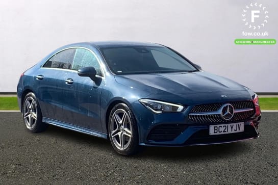 A 2021 MERCEDES-BENZ CLA CLASS CLA 180 AMG Line Premium 4dr Tip Auto [ Mirror pack , Parking package , Sight and light pack , Seat comfort pack , Smartphone integration with Apple C