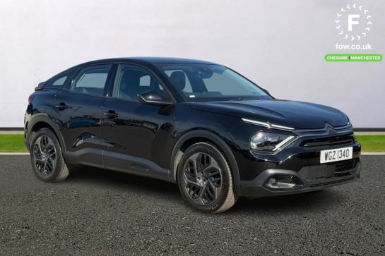 A 2022 CITROEN C4 1.2 PureTech Sense 5dr [ Apple car play and Android auto , Rear parking sensors , Citroen connect box emergency and assistance system , Gloss black pa