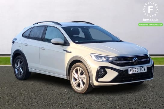 A 2023 VOLKSWAGEN TAIGO 1.0 TSI 110 R-Line 5dr [Auto headlights, Hill start assist,External USB type C socket and charging sockets]