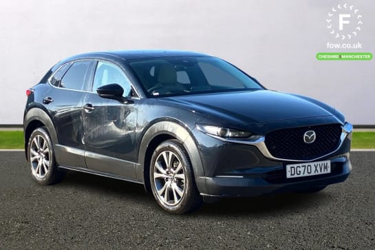 A 2020 MAZDA CX-30 2.0 Skyactiv-X MHEV GT Sport Tech 5dr Auto [ Front and rear parking sensors , Integrated bluetooth , 18" Bright silver metallic alloy wheels ]
