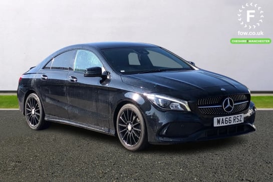 A 2016 MERCEDES-BENZ CLA CLASS CLA 180 AMG Line 4dr [Active park assist with parktronic system, Cruise control + speed limiter]