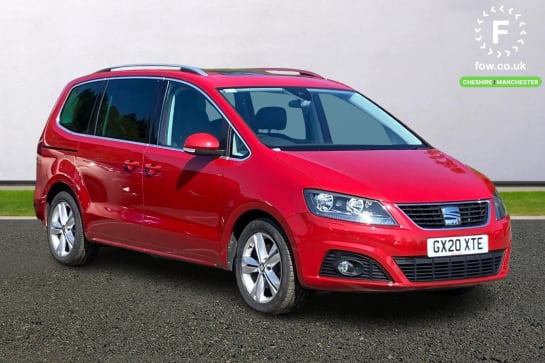 A 2020 SEAT ALHAMBRA 2.0 TDI Ecomotive Xcellence [EZ] 150 5dr [ 17" Dynamic alloy wheels , Multifunction camera with lane assist , Front and rear parking sensors , Folding