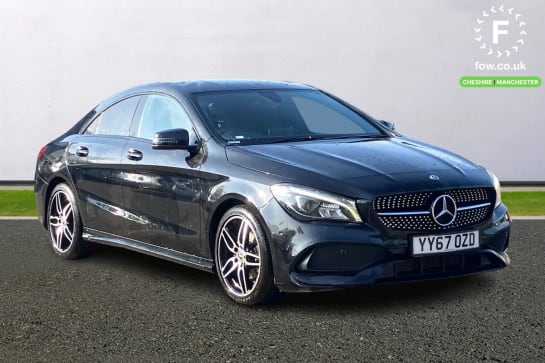 A 2017 MERCEDES-BENZ CLA CLASS CLA 180 AMG Line 4dr [ Active park assist with parktronic system , Bluetooth system , Collision prevention assist plus ]