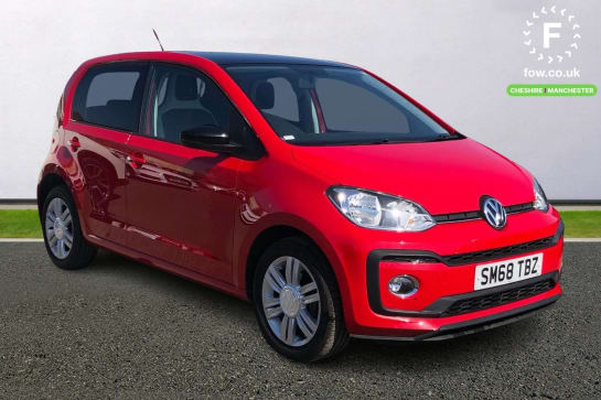 A 2018 VOLKSWAGEN UP 1.0 90PS High Up 5dr [Start Stop] [Winter pack, Cruise and park pack, Halogen clear headlights]