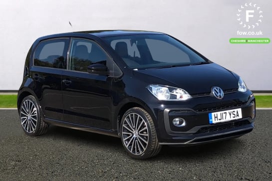 A 2017 VOLKSWAGEN UP 1.0 90PS High Up 5dr [ Winter pack , Front & rear floor mats , 17in Alloy Wheels - Polygon Black ]