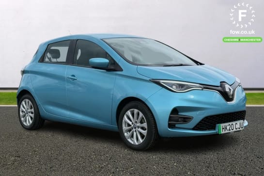 A 2020 RENAULT ZOE 100kW i Iconic R135 50kWh Rapid Charge 5dr Auto [ Cruise control + speed limiter , Automatic parking brake , Lane keeping assistant (LKA) ]