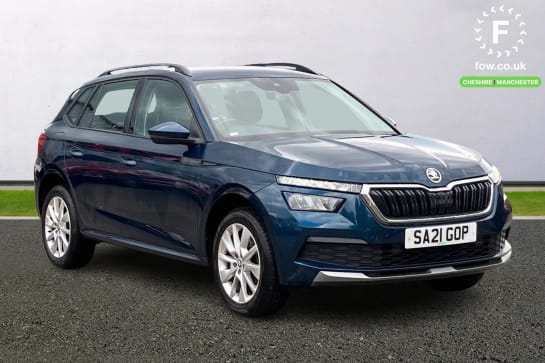 A 2021 SKODA KAMIQ 1.0 TSI 110 SE 5dr [ Front assist system , Bluetooth system , 2 USB - C ports with 1x adaptor cable ]