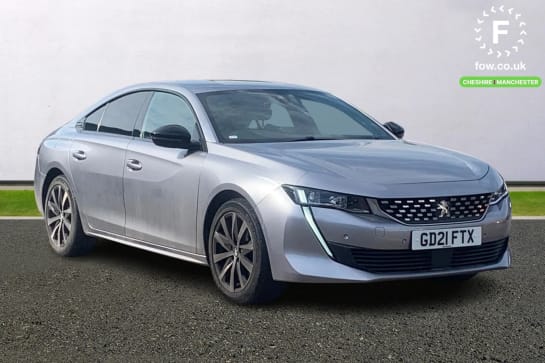 A 2021 PEUGEOT 508 1.2 PureTech GT Line 5dr EAT8 [ Bluetooth connectivity with voice recognition , 18" Hirone diamond cut two tone alloy wheels , Apple car play/Android