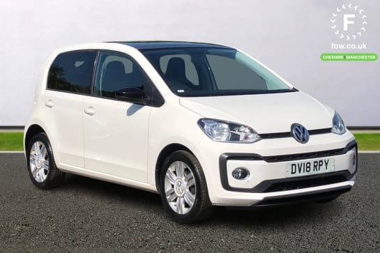 A 2018 VOLKSWAGEN UP 1.0 90PS High Up 5dr [ Ambient lighting , Winter pack , Hill hold control ]