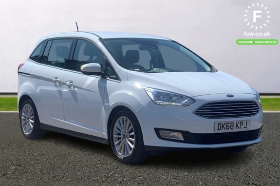 A 2019 FORD GRAND C-MAX 1.0 EcoBoost 125 Titanium 5dr [ 'Ford Power' starter button , Quickclear heated windscreen , Emergency brake assist ]