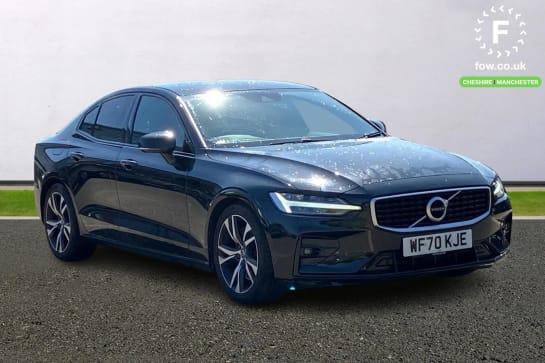 A 2020 VOLVO S60 2.0 T5 R DESIGN Plus 4dr Auto [ Bluetooth handsfree system , Voice activated control for key functions , Rain sensor with automatic windscreen wiper a