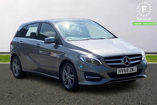 A 2018 MERCEDES-BENZ B CLASS B200 Exclusive Edition Plus 5dr Auto [ Active park assist , Reversing camera , 17" 5 twin spoke design alloy wheels in Himalaya grey ]