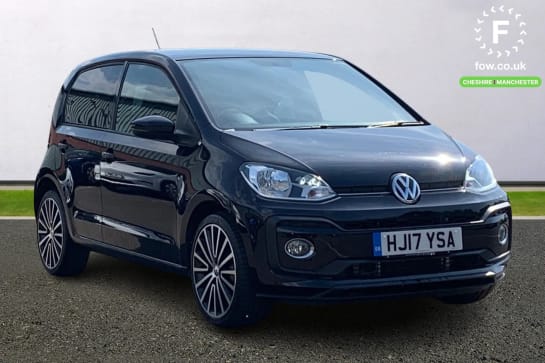 A 2017 VOLKSWAGEN UP 1.0 90PS High Up 5dr [ Winter pack , Front & rear floor mats , 17in Alloy Wheels - Polygon Black ]