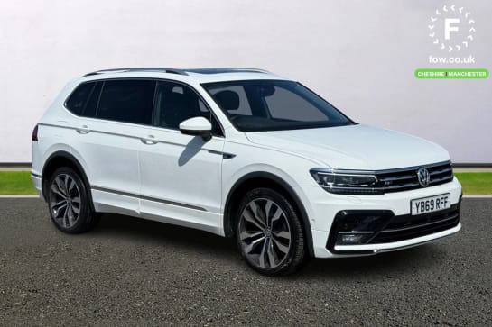 A 2019 VOLKSWAGEN TIGUAN ALLSPACE 1.5 TSI EVO R-Line Tech 5dr DSG [ Area view with park assist steering and front and rear parking sensors , Bluetooth phone integration system , Ambien
