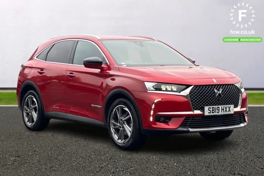 A 2019 DS DS 7 CROSSBACK 1.5 BlueHDi Prestige 5dr EAT8 [ Advanced technology pack , Auto comfort pack , Front parking sensors , Rear parking sensor , Wireless charging for sma