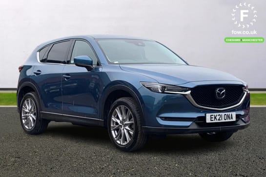 A 2021 MAZDA CX-5 2.0 Sport 5dr Auto [ Front and rear parking sensors , Reversing camera , Apple car play/Android Auto , 19" Silver alloy wheels ]