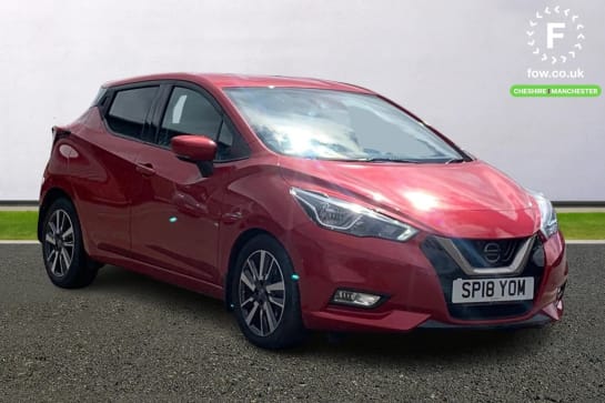 A 2018 NISSAN MICRA 0.9 IG-T N-Connecta 5dr [ Bluetooth system , 16" alloy wheels , Forward emergency braking ]