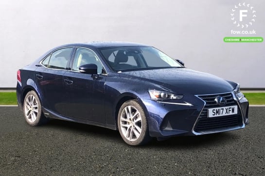 A 2017 LEXUS IS 300h Advance 4dr CVT Auto [ Bluetooth telephone connectivity , Rear view camera , 17" Alloy wheels , Lane keep assist ]