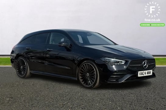 A 2024 MERCEDES-BENZ CLA CLASS CLA 200 AMG Line Premium Plus 5dr Tip Auto [Seat comfort pack, 19"Alloys, Rear camera]