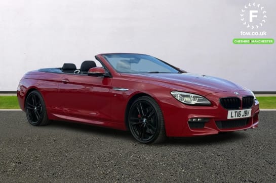 A 2016 BMW 6 SERIES 640d M Sport 2dr Auto [ Reversing Assist camera , Surround-view , Front/rear Parking distance control , Heated front seats , Hill start assist ]