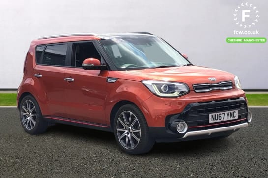 A 2017 KIA SOUL 1.6T GDi Sport 5dr DCT [ Reversing camera , Rear parking sensors , 18" alloy wheels - F Type , Bluetooth audio streaming ]