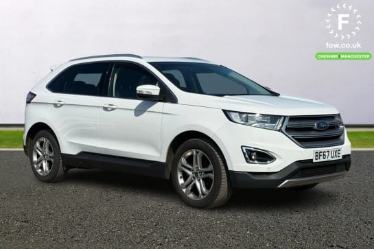 A 2017 FORD EDGE 2.0 TDCi 210 Titanium 5dr Powershift Front and rear parking sensors, Rear view camera, Privacy glass, Isofix, Heated seats]