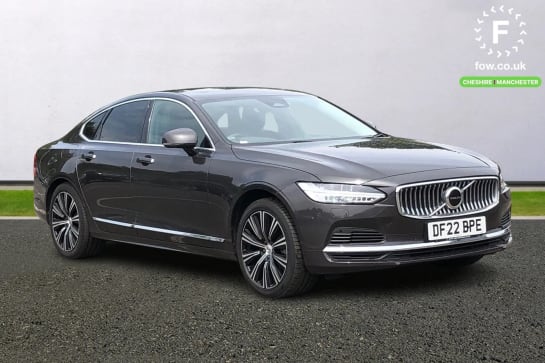 A 2022 VOLVO S90 2.0 T8 Recharge PHEV Inscription 4dr AWD Auto [ Climate Pack , Lighting pack , Lounge pack , Front and rear park assist , Bluetooth handsfree system ]