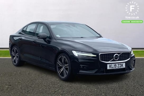 A 2019 VOLVO S60 2.0 T5 R DESIGN Edition 4dr Auto [Climate Control, Heated Seats, Parking Sensors, 19" Alloy Wheels]