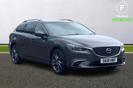A 2018 MAZDA MAZDA6 2.2d Sport Nav 5dr [ Front and rear parking sensors , Reversing cameras , 19" Alloy wheels ]