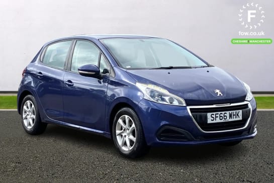 A 2016 PEUGEOT 208 1.2 PureTech 82 Active 5dr [ Tyre pressure sensor , Refrigerated glovebox , Bluetooth system , Cruise control + speed limiter ]