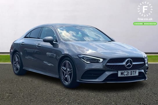 A 2021 MERCEDES-BENZ CLA CLASS CLA 180 AMG Line Premium Plus 4dr Tip Auto [ Bluetooth connection , Wireless charging , Parking package , Mirror pack ]