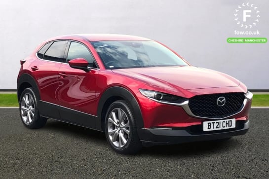 A 2021 MAZDA CX-30 2.0 e-Skyactiv G MHEV Sport Lux 5dr [ Front and rear parking sensors , Reversing camera , 18" Silver metallic alloy wheels ]